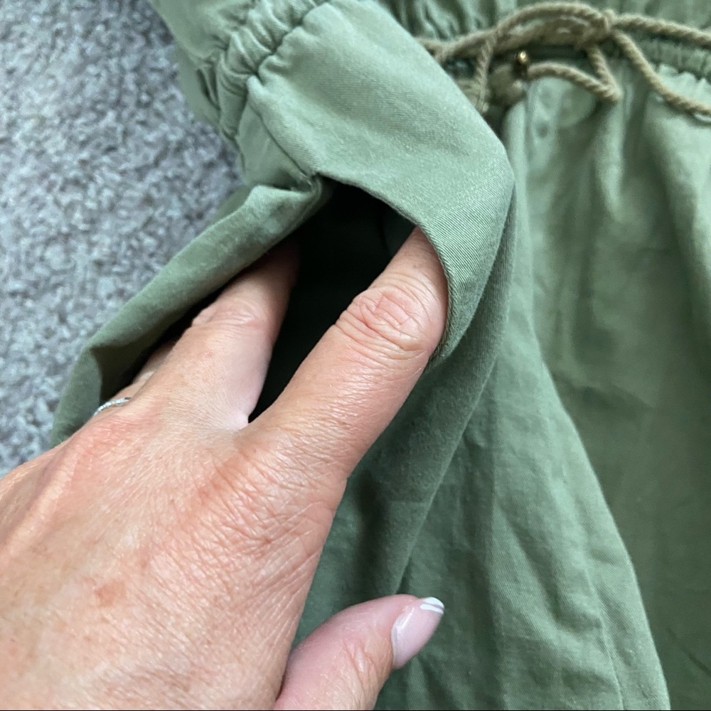 P.S.Erin Wasson Promise Army Green Romper Playsuit - Picture 7 of 9